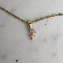Load image into Gallery viewer, Zodiac Necklace - Waterfall chain
