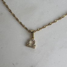 Load image into Gallery viewer, Zodiac Necklace - Waterfall chain
