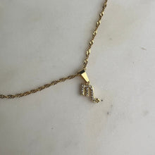 Load image into Gallery viewer, Zodiac Necklace - Waterfall chain
