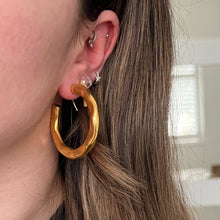 Load image into Gallery viewer, GLOWYBYCHLOE x VINX Leah Hoops (silver or gold)
