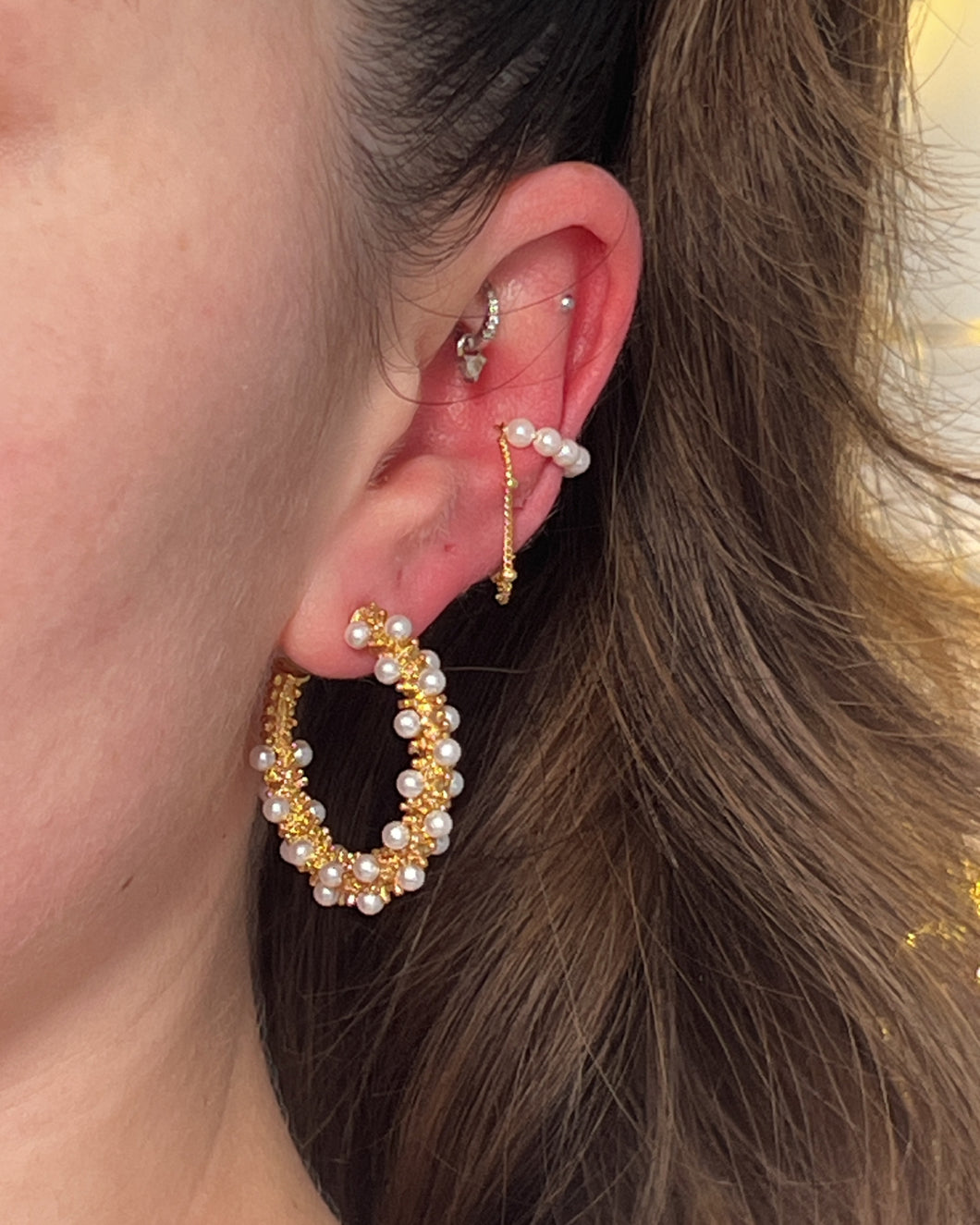 Pearl Ear Cuff