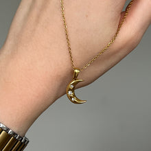 Load image into Gallery viewer, Moon Necklace
